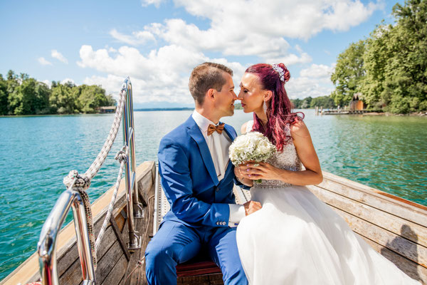 Hochzeitsfotografin Starnberger See Roseninsel Hochzeit Hochzeitsfotos Ammersee Starnberg Feldafing