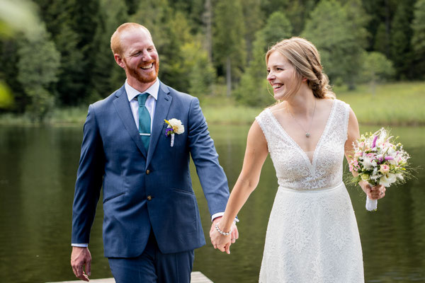 Heiraten am Berg Hörnle Berghochzeit Fotografin Bergliebe Hochzeitsfotografin Garmisch-Partenkirchen Pflegersee