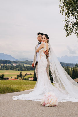 Hochzeitsfotografin G'Steig Lechbruck  hochzeitsbilder Heiraten Allgäu
