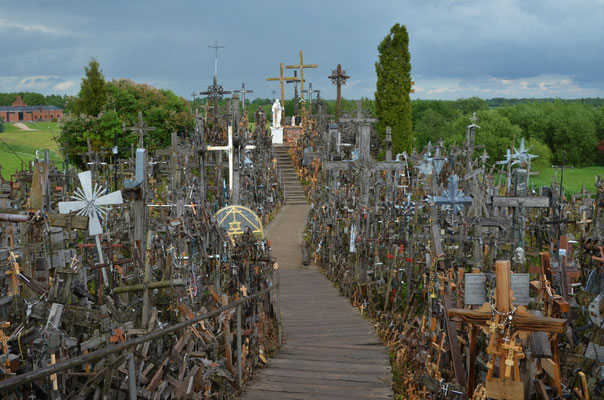 Hügel der Kreuze bei Siauliai