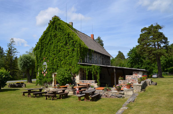 Das schöne Restaurant in Leisi