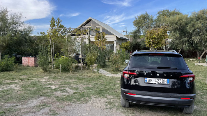 Strändhäuschen in Velipoja
