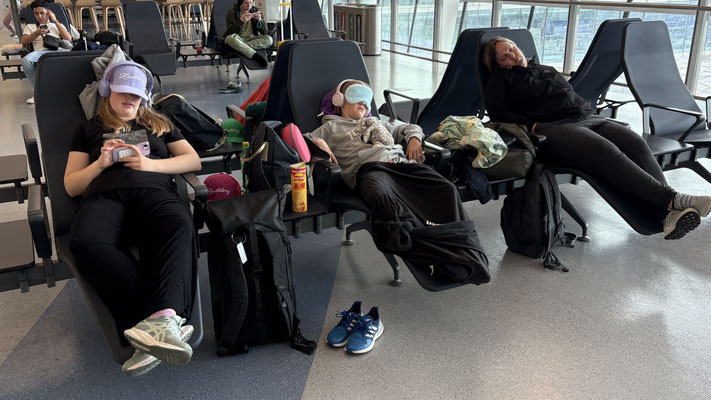 Das lange Warten in Chengdu