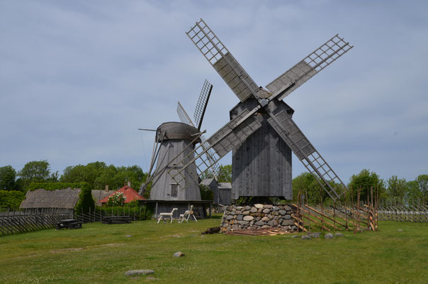 Windmühlenpark in Angla