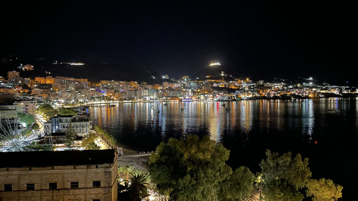Aussicht auf die Bucht von Saranda