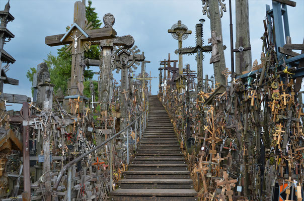 Hügel der Kreuze bei Siauliai