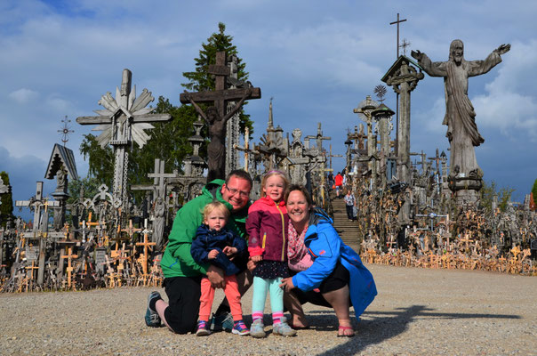 Hügel der Kreuze bei Siauliai