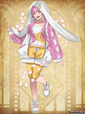 『当イラストは合同会社Re:versionの運営するPandora Party Projectにおいてがんえんが受注作成したイラストです』