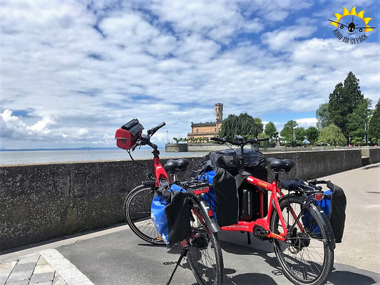 Ein Highlight: der Bodensee-Radweg.