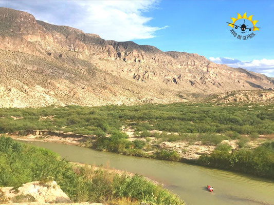 Der Rio Grande und seine Big Bend - die große Biegung.