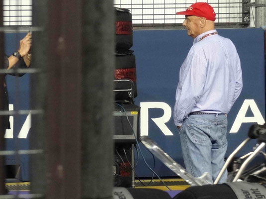 The living legend...Niki Lauda.