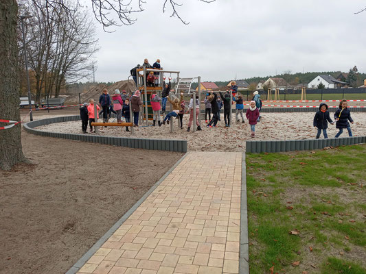 Ein Spielplatz auf dem Activplatz