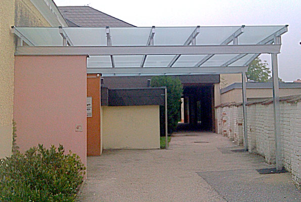 Vordacher Oder Carports Aus Metall Schlosserei Fuchs