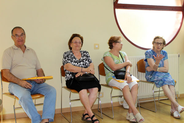ESCUELA DE SALUD Y CUIDADOS EN DIABETES TIPO II. Impartió la formación: Luisa Ballesteros Ordoñez  (Asociación Diabéticos de Toledo – ADITO)