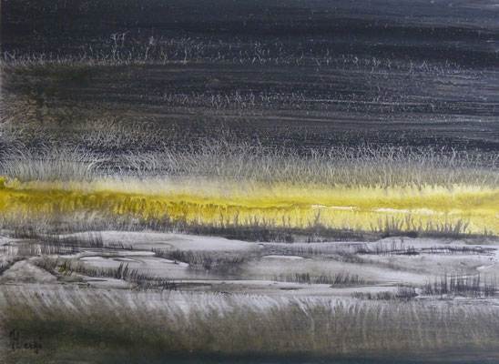Au lever du jour 50x60