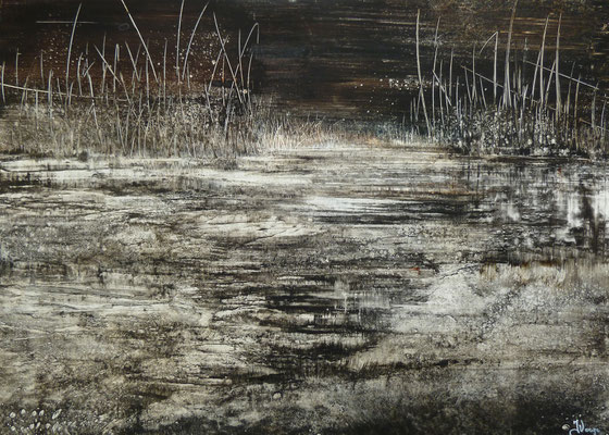 Auprès des eaux dormantes 70x90  🙂