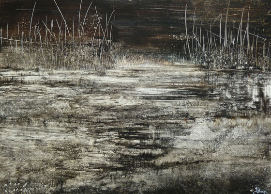 Auprès des eaux dormantes 70x90  🙂