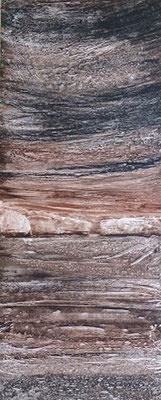 Solitude sur la banquise 50x100
