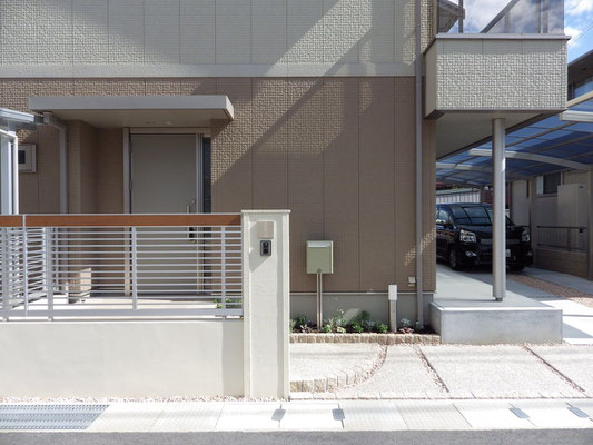 エクステリア　岡山市北区　フラワーチルドレン