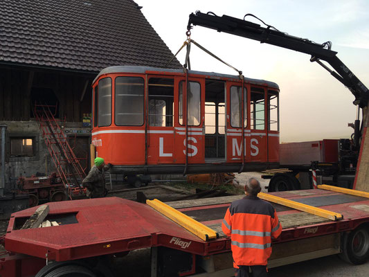 Spezialtransport Schilthorn Bahn - Reusser Transporte AG Biberist