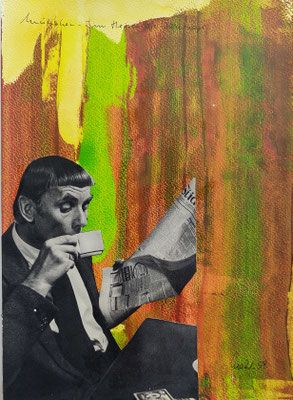 Serie Europäische Vermächtnisse - Collage auf Papier - A4 Preis auf Anfrage