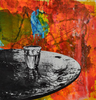 Serie Europäische Vermächtnisse - Collage auf Papier - 20x20xcm Preis auf Anfrage