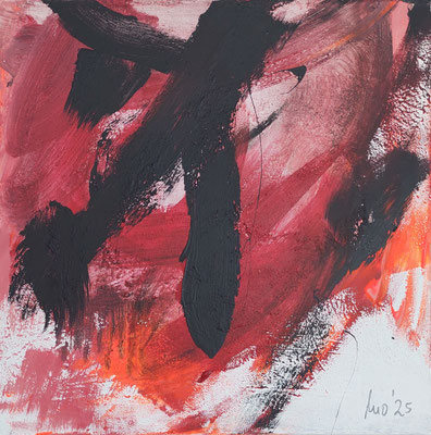 Widerstand 3, Acryl auf Leinwand, 50 x 50cm