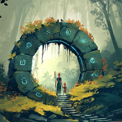 Fantasy Illustration von Peter Bartels