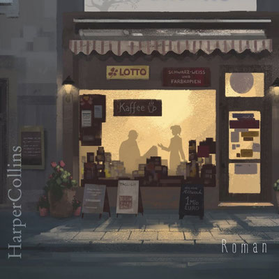 Haper Collins Florian Beckerhoff Buchcover Entwicklung und Illustration von Peter Bartels