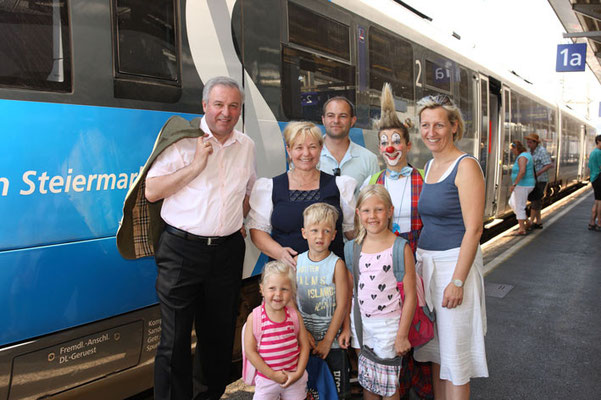 Eröffnung der S-Bahn - mit Hermann Schützenhöfer