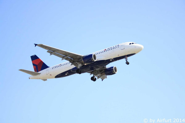 Delta Airlines / Airbus A320 / N343NW / 