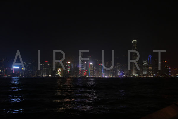 Blick auf Hong Kong Island 