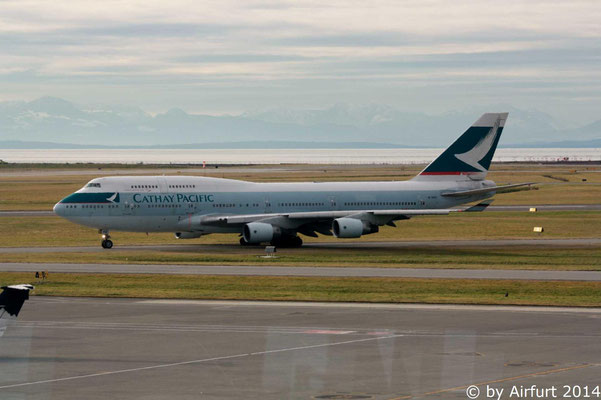 Cathay Pacific / Boeing 747-400 / B-HKE / 