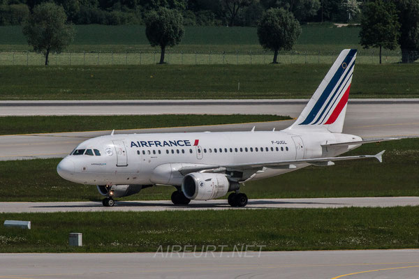 Air France / Airbus A318 / F-GUGL / 