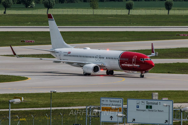 Norwegian Air Shuttle / Boeing 737-800 / LN-NGV /