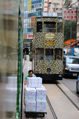 Hong Kong Island Tram - Das kann jetzt eng werden