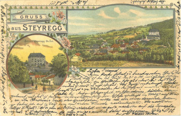 Korrespondenzkarte um 1900