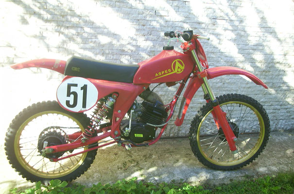 Aspes 50 crc prototipo campione motocross d'epoca FMI 2006