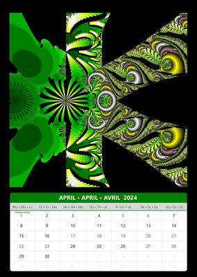 Kalender 2024 • April