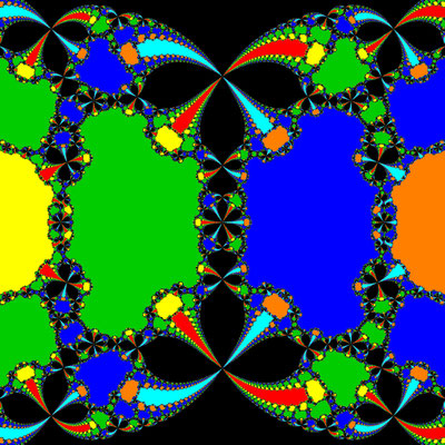 Basins of Attraction z^6-14z^4+49z^2-36=0 Golbabai-Javidi-Verfahren, Alg. 2, Zoom a