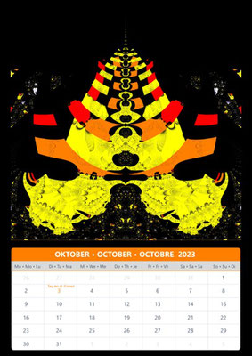 Kalender 2023 • Oktober