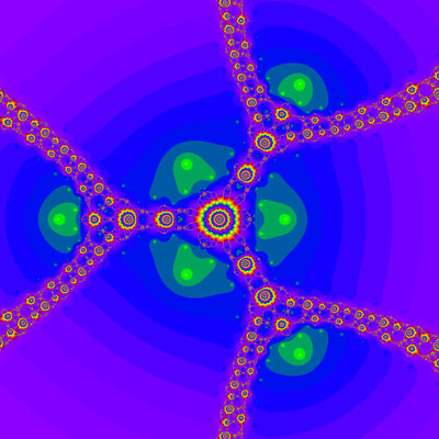 Konvergenzgeschwindigkeit z^6+10z^3-8=0, Euler-Chebyshev-Verfahren