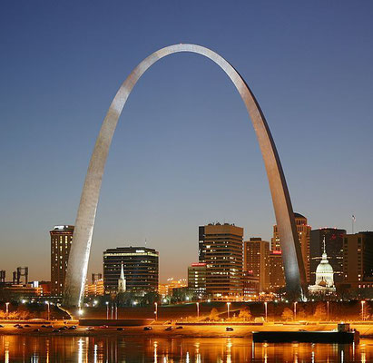 Gateway Arch in St. Louis, Missouri (USA)