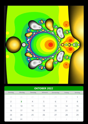 Kalender 2022 • Oktober