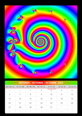 Kalender 2025 • Oktober