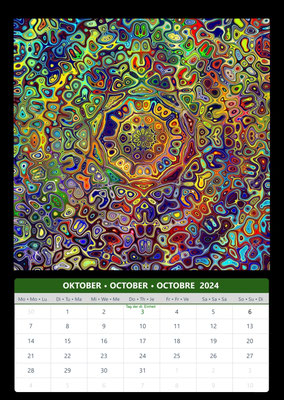 Kalender 2024 • Oktober