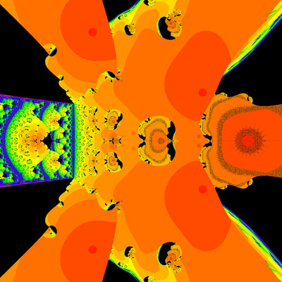 Konvergenzgeschwindigkeit  z^7-4z^4+4z^2-7=0 Ridders-Verfahren, pos. Wurzel, B=[-2, 2]x[-2, 2]