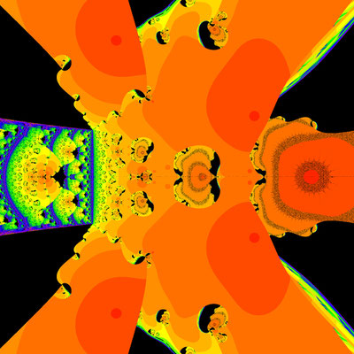 Konvergenzgeschwindigkeit  z^7-4z^4+4z^2-7=0 Ridders-Verfahren, pos. Wurzel, B=[-2, 2]x[-2, 2]