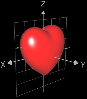 3D Herz Variante 1