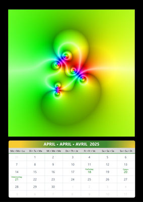 Kalender 2025 • April